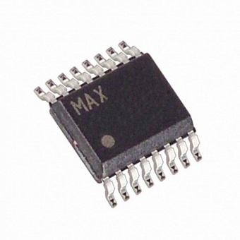 MAX3100EEE+T, Микросхема преобразователь SPI-UART (QSOP-16)