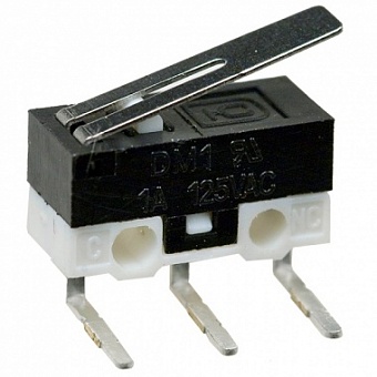 DM1-01C-30G-G микропереключатель с лапкой 125В 1A