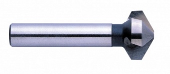 Зенковка коническая, HSS, 120°, тип C, d 12.4 мм, 3 стружечные канавки, цилиндрический хвостовик