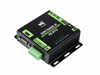 Industrial Grade SIM7600G-H 4G DTU, USB UART/RS232/RS485 Multi Interfaces Communication, LTE Global