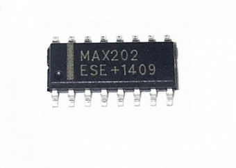 MAX202ESE+, Микросхема RS232 дрв SO16 150mil
