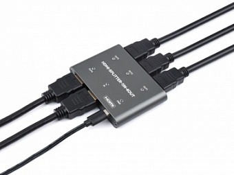 HDMI 4k Splitter, 1 In 4 Out, Share One HDMI source