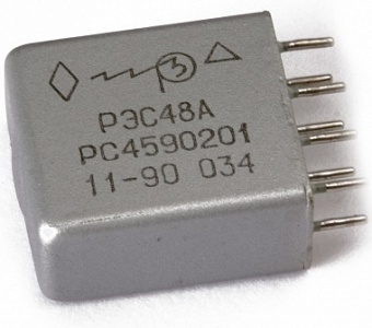 РЭС48А РС4.590.201-5-В, Реле электромагнитные (27В)