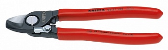 Кабелерез, с пружиной, рез: кабель d 15 мм (50 кв. мм, AWG 1/0), 165 мм, чёрный, 1К ручки