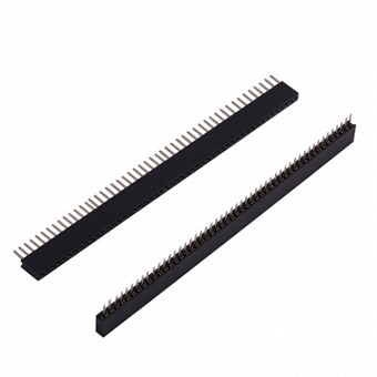 2x36-pin Strip Straight Socket [Female] Header [5 pack]