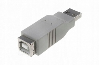 USB-B гнездо - USB-B гнездо переходник