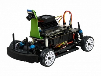 JetRacer Pro 2GB AI Kit, High Speed AI Racing Robot Powered by Jetson Nano 2GB (NOT included), Pro V