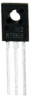 КТ816В, Транзистор биполярный (PNP 60В 3A КТ-272)