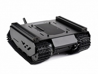 Flexible And Expandable Off-Road Tracked UGV, Multiple Hosts Support, With External Rails and ESP32