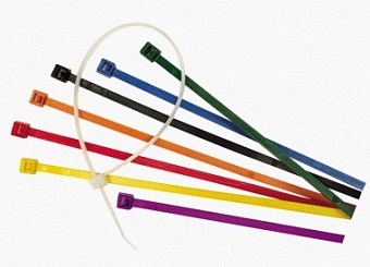 ALT-430L-GN-HR, Термо и нефтестойкие кабельные стяжки, разм.: 435х5х1.7 мм, раб. T: -40C ~ +150C(+18