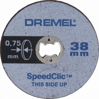 SC409, Тонкий отрезной диск 38мм EZ SPEEDCLIC (5 шт)