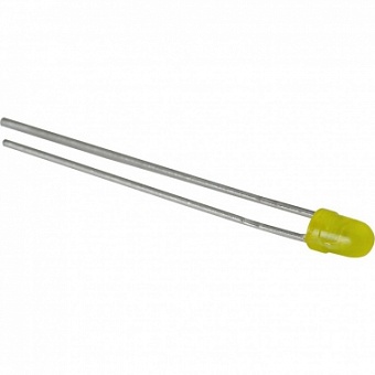 L-132XYD, Светодиод желтый (3мм 15мКД)