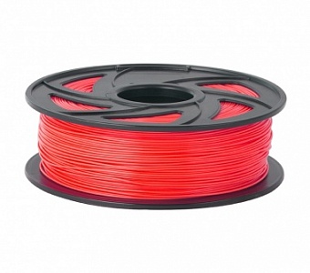 PLA plastic 3mm for 3D printers. 1000g. [Red]