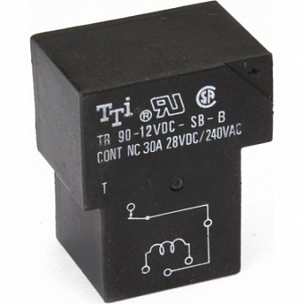 TR90-12VDC-SC-A, Реле электромагнитное 12V/40А,240VAC
