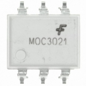 MOC3021SM, Опто симистор x1 4.17kV 400V 0.015A 0.33W -40...+85C