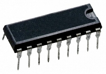 КР556РТ12, Микросхема памяти OTP EPROM 1Кх4 бит (DIP18)