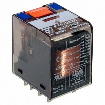 R4N-2014-23-1110-WTLD, Реле электромагнитное 110VDC 4 Form C 250VAC/7А