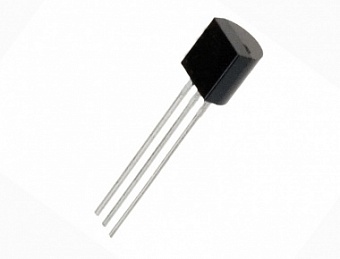 BC547C, Транзистор биполярный (NPN 45В 0,1A TO92)
