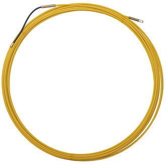 Протяжка кабеля 3мм*25м желтая, СП