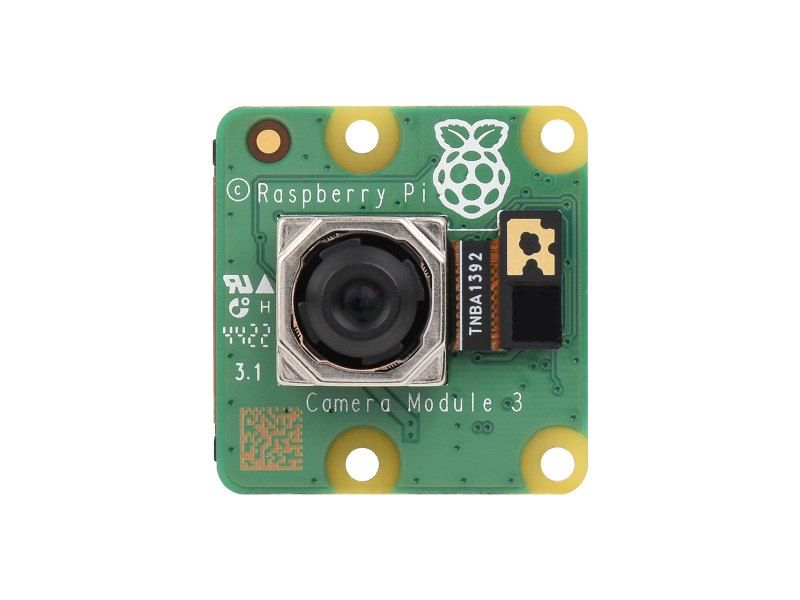 Raspberry Pi Camera Module 3, 12MP high resolution, Auto-Focus, IMX708, FOV  optional Waveshare Electronics в каталоге интернет-магазина АО Созвездие