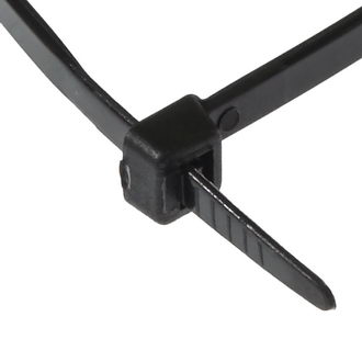 8х300 black (100шт), Стяжка кабельная нейлоновая
