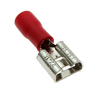 FDD1.25-250 RED, Клемма ножевая изолированная FDD1.25-250 HST, красная
