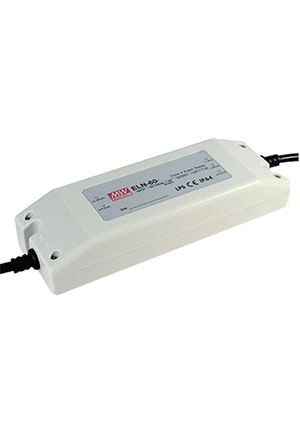 ELN-60-27, ИП для светодиодного освещения: 60 Вт, 2300 мА / до 27 В (стаб. по току или напр.), вход: