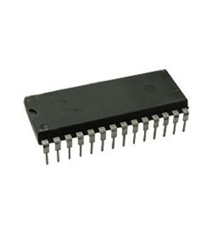 PIC16C55A-20/P, Микросхема микроконтроллер (DIP28)