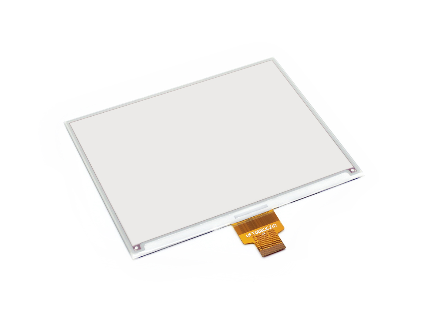 648*480, 5.83inch E-Ink raw display, red/black/white three-color