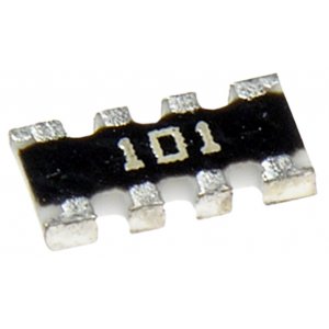 CAY16-101J4LF, Резисторная сборка SMD (1206 4x100Ом 5%)