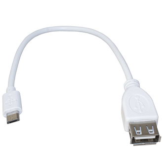 USB2.0 A(f)-micro USB B(m) W 0.2m