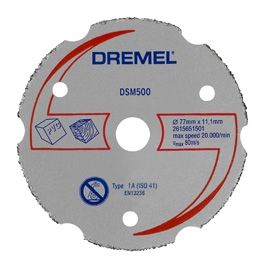 DSM500, Многофункциональный твердосплавный отрезной круг для DREMEL DSM20