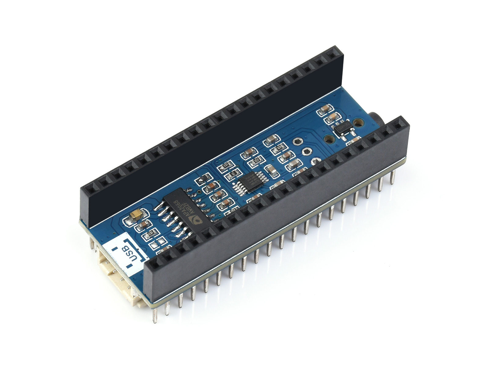 Audio Expansion Module for Raspberry Pi Pico, Concurrently Headphone / Speaker Output