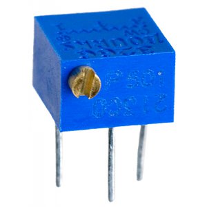 3266P-1-501LF, Резистор подстроечный (500Ом 10% 12об.)