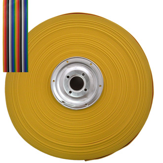 RCA-20, Кабель плоский цветной (20жил 1,27мм)