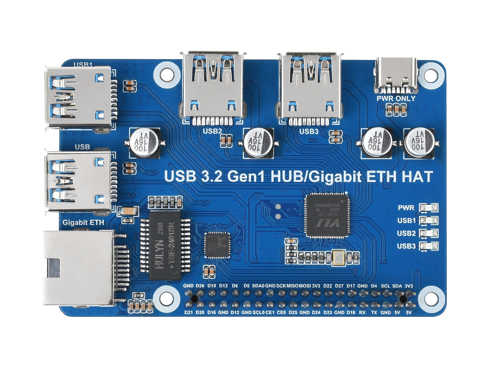 Hat hub. USB 3.2 gen1 x3. USB 3.2 gen1. Гигабит хаб.