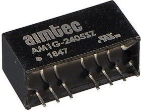 AM1G-1203SZ, Преобразователь DC/DC, на печатную плату, 1 Вт. Возможна замена на AM1G-1203S-NZ