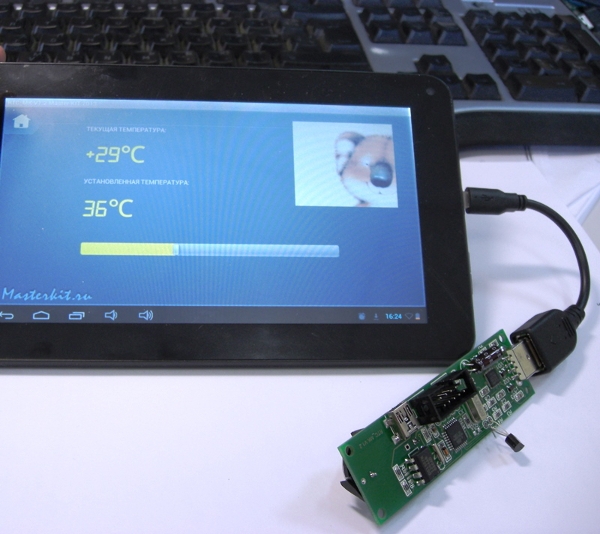 MK8900, USB часы реального времени (RTC) и термометр для Windows РC,
