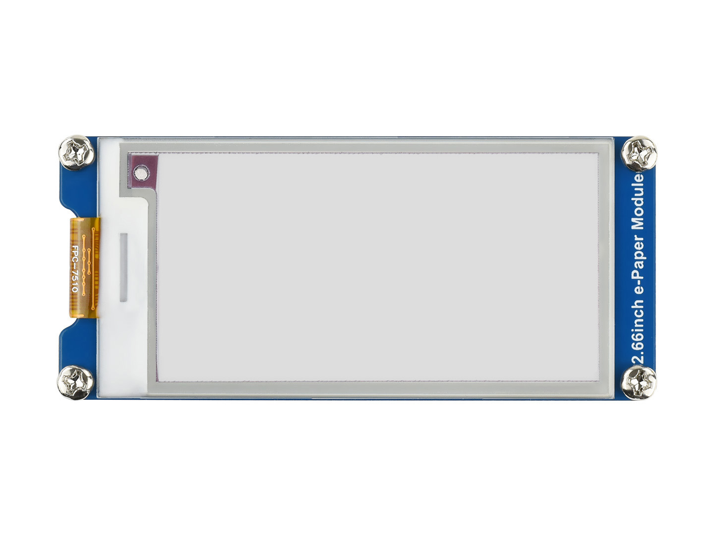 2.66inch E-Paper E-Ink Display Module (B), 296*152, Red / Black / White, SPI