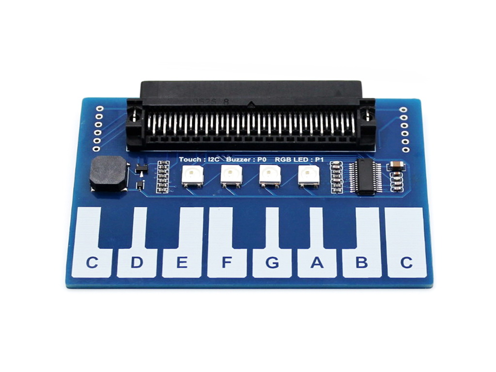 Mini Piano Module for micro:bit, Модуль сенсорных клавиш в виде пианино