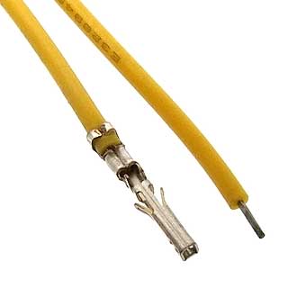 MMF-F 3,00 mm AWG24 0,3m yello