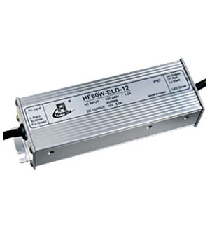 HF60W-ELD-12 драйвер для LED ленты пост. 12В, 60Вт 175х63х42мм IP67
