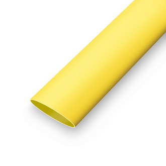ТЕРМОУСАДКА Ф3 ЖЕЛТЫЙ, Термоусадка диаметр 3 желтый, для провода до 2,7 мм