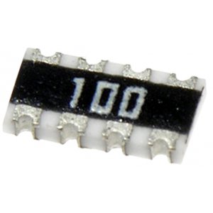 CAT16-100J4LF, Резисторная сборка SMD (1206 4x10Ом 5%)