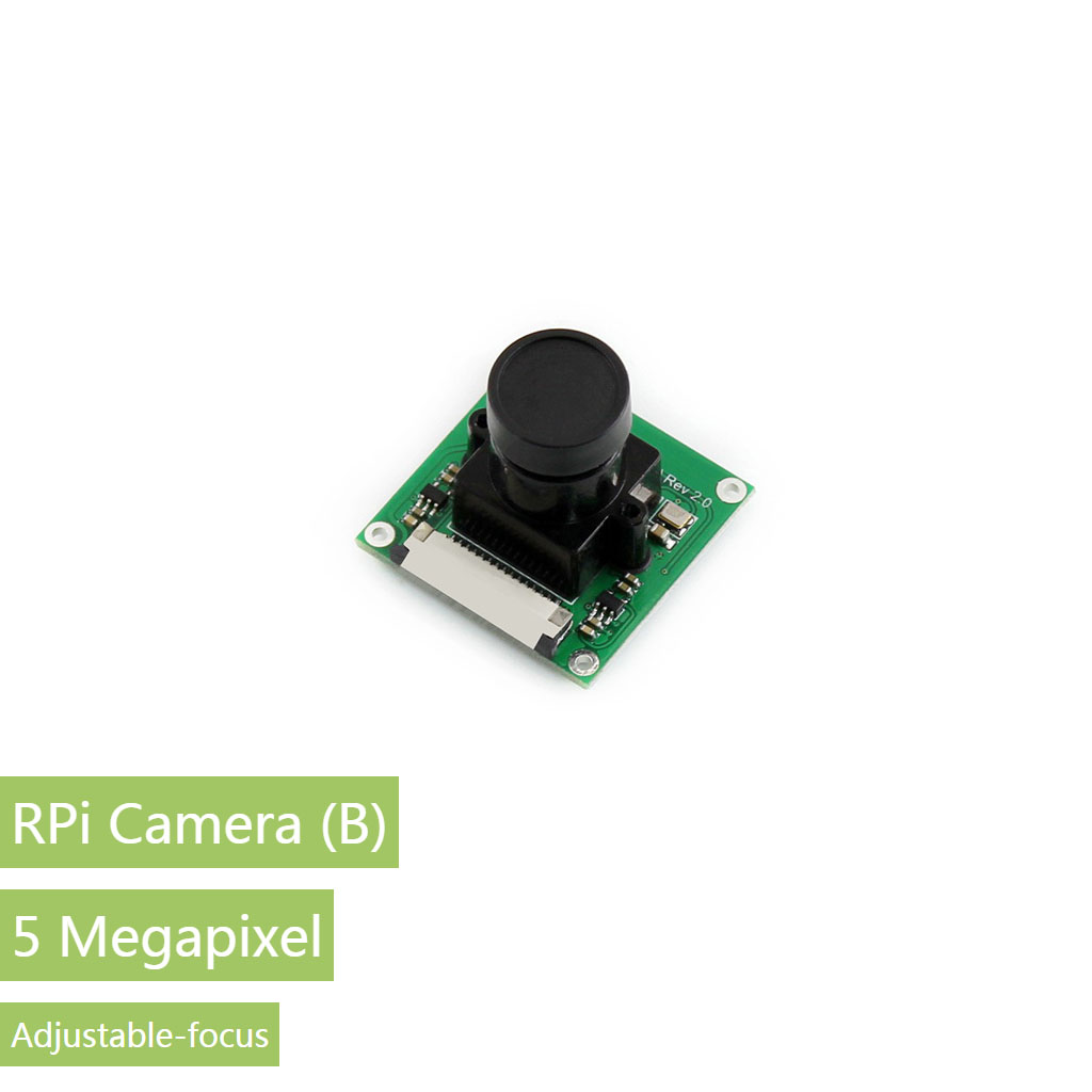 RPi Camera [B], Камера 5Mpx с регулируемым фокусом