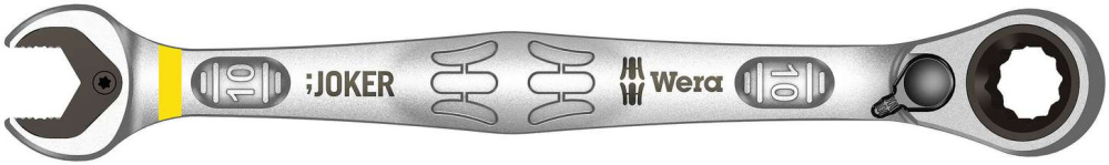 6001 Joker Switch Ключ гаечный комбинированный с реверсной трещоткой, 10 x 159 мм
