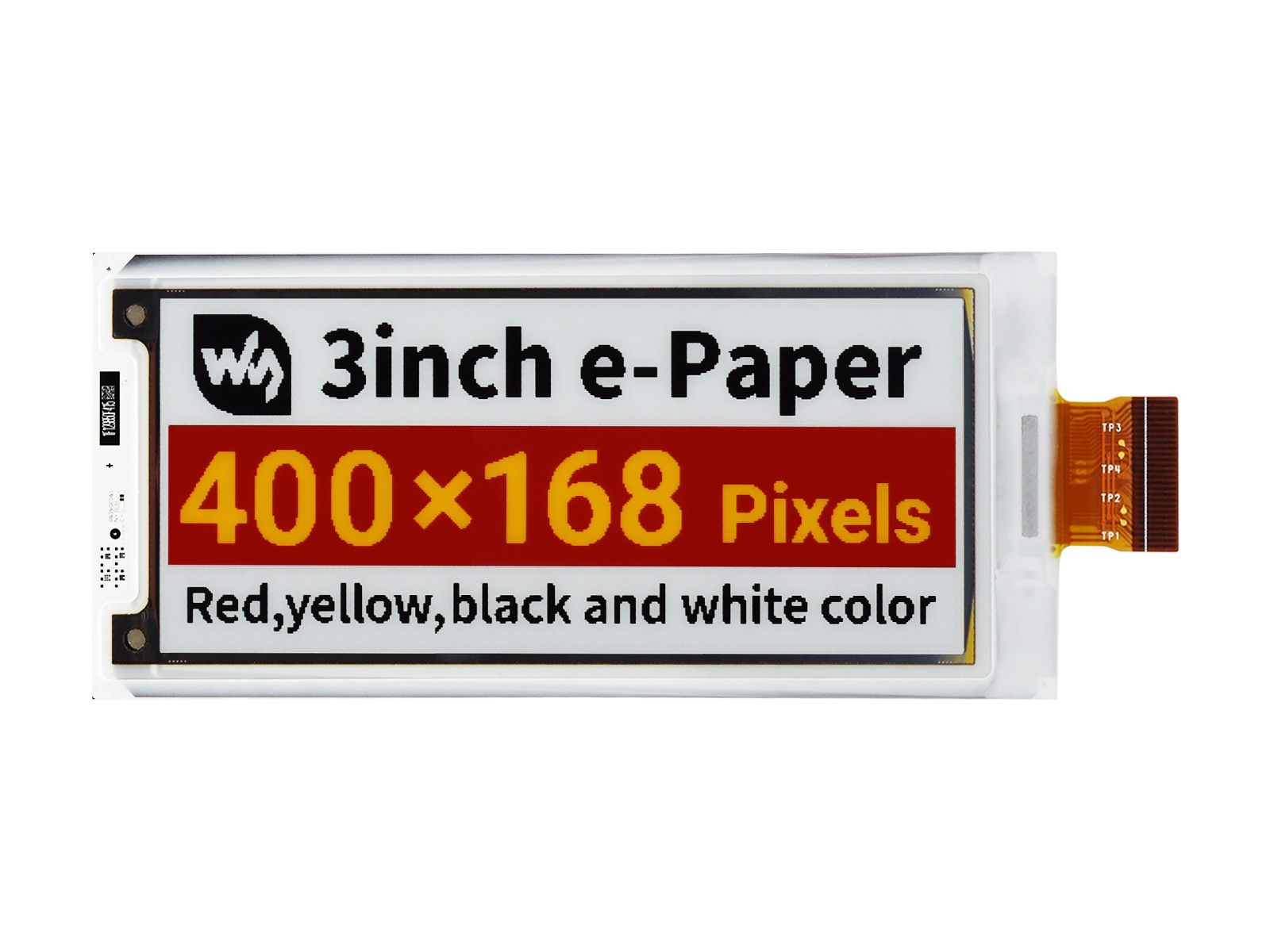 3inch e-Paper (G) raw display, 400 * 168, SPI Interface