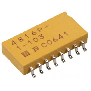4816P-T02-472LF, Резисторная сборка 15 резисторов 4.7кОм
