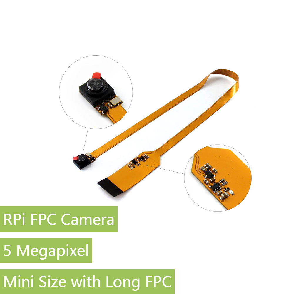 RPi FPC Camera, Mini Size (SKU 14038)