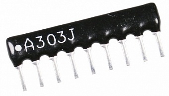 9A303J, Резисторная сборка НР-1-4-8М 30 К импульсный ток